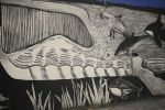 20 milles lieues sous la Seine | Street Murals by Les soeurs Chevalme