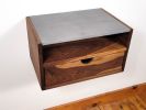 Aby Cloud | Floating Table in Tables by Curly Woods. Item made of oak wood with concrete works with modern style