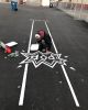 Vans Skate Park Art | Street Murals by Josh Scheuerman | Utah State Fairpark in Salt Lake City. Item composed of synthetic