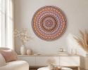 Rosegold Serenity | for the Silent Sage | Oil And Acrylic Painting in Paintings by Kriandala. Item composed of wood compatible with boho and minimalism style