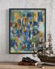 lake shore drive 3 | Mixed Media in Paintings by Ian Hargrove. Item made of canvas compatible with boho and contemporary style