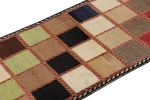 Vintage Gabbeh Persian Rug with Colorful Geometric Patterns | Area Rug in Rugs by Rug and Kilim