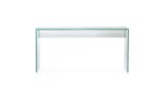 CONTEMPORARY GLASS CONSOLE TABLE | Tables by Gusto Design Collection. Item made of glass