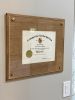 Modern Diploma Frame Handcrafted by Robert Wolfkill | Decorative Frame in Decorative Objects by Wolfkill Woodwork. Item compatible with mid century modern and contemporary style