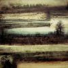 Mystical Forest | Oil And Acrylic Painting in Paintings by Irena Orlov. Item composed of canvas & synthetic