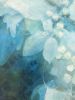 Soft and Romantic Floral Painting with Blues and white | Oil And Acrylic Painting in Paintings by Lynette Melnyk. Item composed of canvas in contemporary or modern style