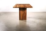 Exotic Wood Twin Pedestal Modern Desk from Costantini, Andre | Tables by Costantini Design. Item made of wood