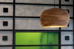 Light Cloud walnut | Pendants by Studio Vayehi. Item composed of wood compatible with minimalism and contemporary style