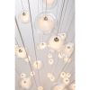 AM1501 FIBERGLASS BALLS | Chandeliers by alanmizrahilighting | New York in New York. Item composed of glass