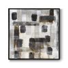Crossroads No. 7 - Original mixed-media abstract | Mixed Media in Paintings by J. Kent Martin. Item made of canvas works with mid century modern & contemporary style