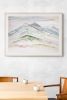 Mountainscape No. 3 : Original Watercolor Painting | Paintings by Elizabeth Becker. Item composed of paper in boho or minimalism style