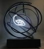 Neon Orb | Public Sculptures by Mark Beattie MRSS. Item composed of copper
