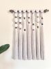 Fiber Pearls Banbas sculpture - Macrame Wall hanging | Wall Hangings by HILO Fiber Art. Item composed of cotton and fiber