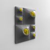Modern Ceramic Wall Planter Set - Living Wall Art - Node | Plant Hanger in Plants & Landscape by Pandemic Design Studio. Item made of ceramic compatible with modern style