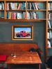 Red Truck - oil painting | Oil And Acrylic Painting in Paintings by Melissa Patel. Item made of paper with synthetic