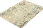 Rug & Kilim’s Gift-Size Abstract Rug in Cream and Blue | Area Rug in Rugs by Rug and Kilim