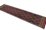 Rug & Kilim’s Contemporary Kilim Runner with Polychromatic | Area Rug in Rugs by Rug and Kilim