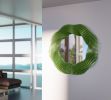 Parametric Stylish Mirror | Decorative Objects by ZDS. Item made of wood works with boho & minimalism style