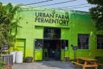 Urban Farm Fermentory exterior Mural | Murals by Jared Goulette | The Color Wizard | Urban Farm Fermentory & Gruit Brewing Co. in Portland
