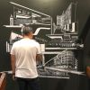OpenSpace Design Thailand art mural | Murals by Just Sketch. Item made of synthetic