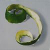 'Life of a Lime' Original Oil Painting (SOLD) | Oil And Acrylic Painting in Paintings by Jenny Stewart's Fine Art. Item composed of canvas in contemporary or modern style