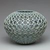Lace Orb Vessel | Vase in Vases & Vessels by Lynne Meade. Item composed of ceramic
