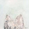 "Ears to You" Dog Art Series | Oil And Acrylic Painting in Paintings by Paws By Zann Pet Portraits | Olivers Raw in Nanaimo. Item made of synthetic
