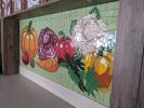 The Potting Shed - Cafe Mosaic Mural in Wantage | Art & Wall Decor by Paul Siggins - The Mosaic Studio | Elmbrook Court in Wantage. Item made of ceramic