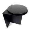 The "DOT dot" Minimalist Multifunctional Stool | Chairs by Ooak Design Inc.. Item made of steel & leather compatible with minimalism style