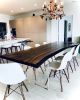 Claro walnut live edge dining table | Tables by Live Edge Lust. Item made of walnut