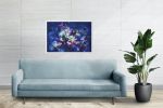 Wish you Flowers nr 9 | Oil And Acrylic Painting in Paintings by Art by Geesien Postema. Item made of canvas compatible with boho and contemporary style