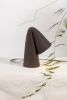 Melo Fold Desk Lamp - Black Ceramic Table Lamp | Lamps by Catalin Filip. Item made of ceramic compatible with boho and eclectic & maximalism style