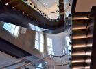 Bottega Veneta Curved Stair | Architecture by Amuneal | Bottega Veneta New York Maison in New York. Item made of steel & glass