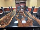 Black Walnut Epoxy Conference Table | Tables by Peach State Sawyer Services | Jet Food Stores Inc in Sandersville