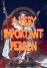 a very important person | Prints by Jill Laine Art + Designs. Item composed of canvas