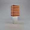 Exigen by Mnima. Table Light Sculpted from Solid Aluminum. | Table Lamp in Lamps by mnima. Item composed of aluminum and leather