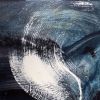 Abstract art in blue, black and white | Oil And Acrylic Painting in Paintings by Lynette Melnyk. Item composed of canvas & synthetic