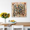 "Total Mess" | Oil And Acrylic Painting in Paintings by Shirly Maimom Art. Item composed of canvas & synthetic