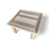 Outdoor Coffee Table Hand Made Using Clear Cedar | Tables by Good Wood Brothers. Item composed of wood