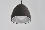 CASTLE NOIR Pendant XS / S / M / L | Pendants by SEED Design USA. Item made of concrete works with minimalism & contemporary style