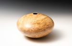 Hard Maple Vase | Sculptures by Louis Wallach Designs. Item made of maple wood