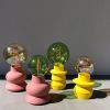 Zig Zag - Sunshine | Table Lamp in Lamps by niho Ceramics. Item made of ceramic works with minimalism & contemporary style