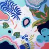 Garden Party | Tapestry in Wall Hangings by Pi Williams. Item made of fabric with fiber