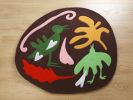 Singing Soil | Small Rug in Rugs by Tuft Love Studio. Item made of cotton & fiber