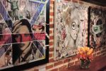 Iconic- Kate Moss | Mixed Media by Anthony Adams Art. Item made of paper works with contemporary & modern style