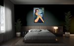 Merde Four - The Good Luck Collection | Oil And Acrylic Painting in Paintings by Amy Straley. Item made of canvas works with boho & contemporary style