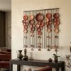 Handmade Metal Vertical Garden Wall Art: Colorful Diamond Sc | Sculptures by Sarmal Design. Item made of metal works with mid century modern & contemporary style