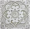 Kitchen backsplash mandala tiles (1 tile) | Tiles by GVEGA. Item composed of marble in mediterranean style