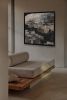 "a new season" (sold) | Mixed Media in Paintings by VISCERAL HOME. Item composed of canvas and concrete in boho or contemporary style