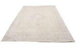 Antique Muted Beige Floral 8'8X12'4 Distressed Vintage Orien | Area Rug in Rugs by Magic Rugs